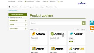 
                            2. Product zoeken | Syngenta Nederland