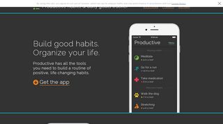 
                            5. Productive habits & daily goals tracker