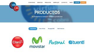 
                            6. Productos - Carga Virtual