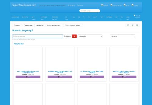 
                            13. Productos | SuperZonaGames.com