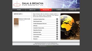 
                            5. Products - Dalal & Broacha