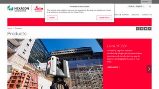 
                            7. Products | Leica Geosystems
