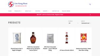 
                            2. Products – Lim Siang Huat Pte Ltd