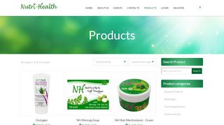
                            3. Products – Nutri-Health International