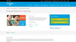 
                            13. Products - ProQuest Research Companion