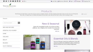 
                            2. Products - Young Living Essential Oils