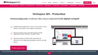 
                            4. Producttour van de online werkplek: Workspace 365
