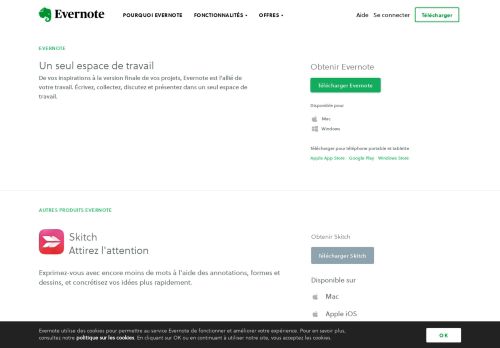 
                            13. Produits Evernote | Evernote