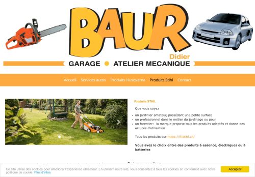 
                            10. Produits Stihl - Atelier Mecanique et service autos, Didier Baur, Morges