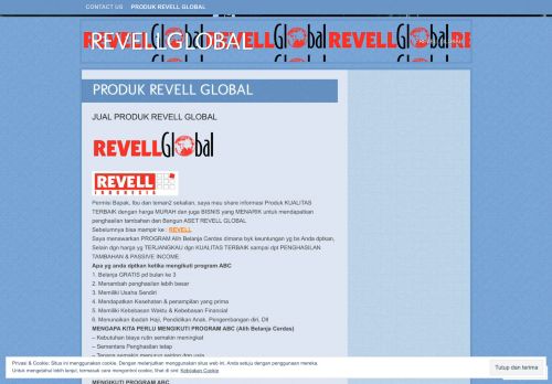 
                            5. PRODUK REVELL GLOBAL | revellglobal