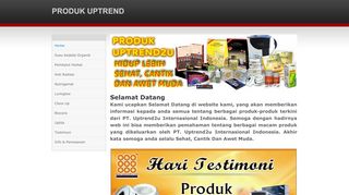 
                            12. PRODUK UPTREND - Home