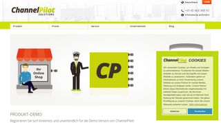 
                            10. Produkt-Demo - Feed-Engine kostenlos kennenlernen - Channel Pilot