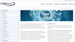 
                            5. Produkt - free-voice | CNS24