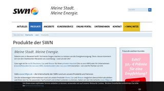 
                            7. Produkte, günstige Tarife - Stadtwerke Neuwied - Ihr Energieversorger ...