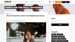 
                            8. Produkttester für Amazon: So klappt es! | NEBENJOB-ZENTRALE