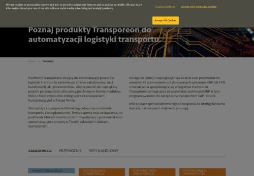 
                            8. Produkty na potrzeby przetargów transportowych| TICONTRACT