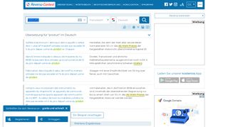 
                            2. produn - Deutsch Übersetzung - Französisch Beispiele | Reverso ...