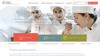 
                            12. Profesional Gastronómico | IAG