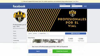 
                            5. Profesionales por El Vial - PPV - Community | Facebook