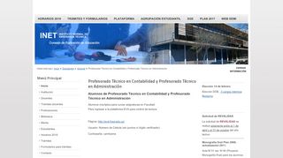 
                            6. Profesorado Técnico en Contabilidad y Profesorado Técnico en ...