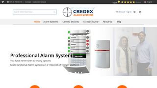 
                            10. Professional Alarm Systems + Camera Security | Credex