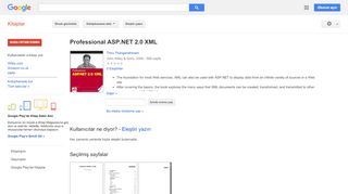 
                            10. Professional ASP.NET 2.0 XML