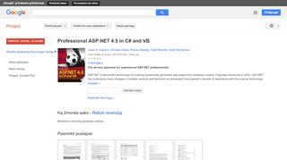 
                            12. Professional ASP.NET 4.5 in C# and VB