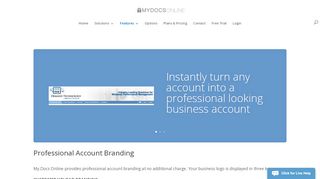 
                            13. Professional Branding with your Secure Cloud Account - MyDocsOnline