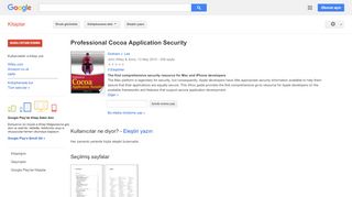 
                            6. Professional Cocoa Application Security