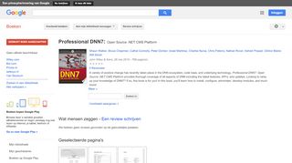 
                            8. Professional DNN7: Open Source .NET CMS Platform