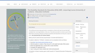 
                            9. Professional Learning - The Disability Standards for Education (DSE ...