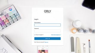 
                            1. Professional Login Page - Orly