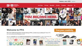 
                            6. Professional Photographers of America: Welcome to PPA