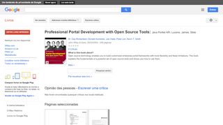 
                            8. Professional Portal Development with Open Source Tools: Java Portlet ...
