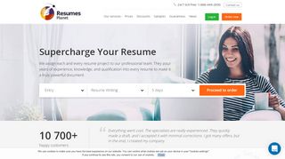 
                            7. Professional Resume Writing Services