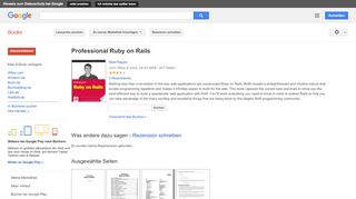 
                            12. Professional Ruby on Rails