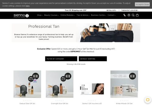 
                            5. Professional Tanning Archives - Sienna X :Sienna X