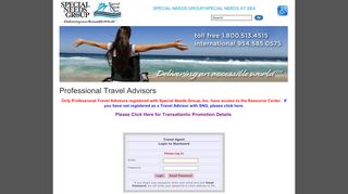 
                            12. Professional Travel Advisors - Special Needs at Sea