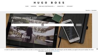 
                            3. Professionals - Jobs at HUGO BOSS