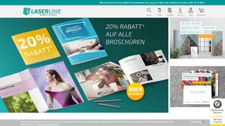 
                            1. Professionell online drucken - LASERLINE Onlinedruckerei