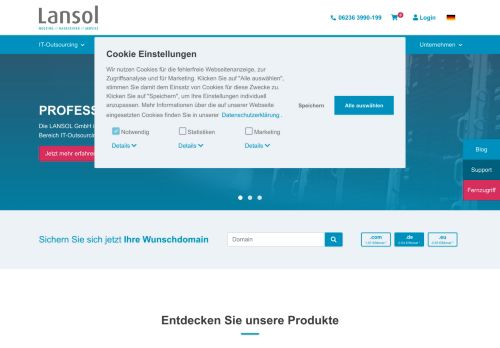 
                            1. Professionelle Cloud Lösungen | Lansol GmbH