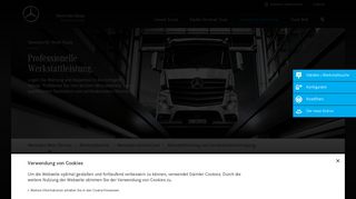 
                            12. Professionelle Werkstattleistung – Mercedes-Benz Lkw