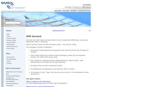 
                            8. Professioneller und Günstiger SMS Versand mit dem SMSCreator