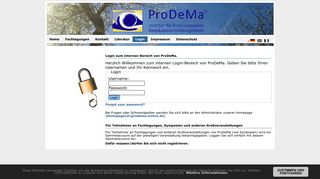 
                            1. Professionelles Deeskalationsmanagement (ProDeMa): Login