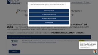 
                            10. PROFESSIONNEL PAIEMENT EN LIGNE - ProgOnline