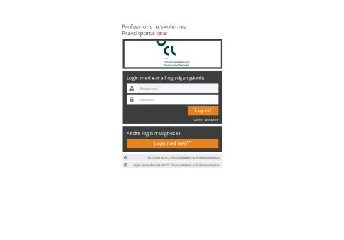 
                            3. Professionshøjskolernes Praktikportal Dansk English