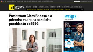 
                            7. Professora Clara Raposo é a primeira mulher a ser eleita presidente ...