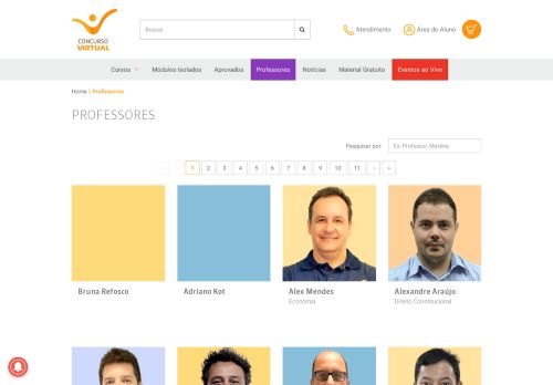 
                            5. Professores para Concursos Públicos - Concurso Virtual