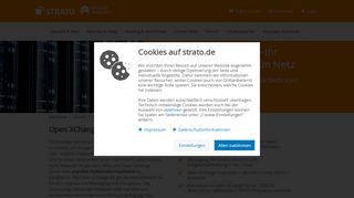 
                            11. Profi-Hosting mit der Open XChange Server Edition | STRATO
