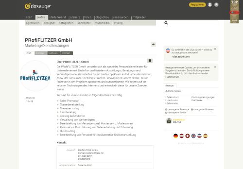 
                            10. PRofiFLITZER GmbH – dasauge®